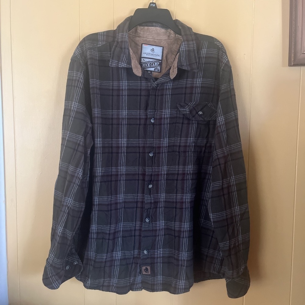 Legendary White Tails Men’s Flannel XL Long Sleeve